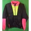 COLUMBIA VTG Womens Neon Radial Sleeve Nylon Windbreaker Jacket Sz Large