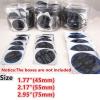 Motorcycle Car 45PCS Cold Patch Radial Tire Repair Round Tubeless Patch S/M/L