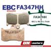 EBC brake pads FA347HH FRONT TRIUMPH Speed Triple Nissin Radial caliper 05-07