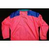 Columbia Vtg 70&#039;s 80&#039;s Retro Flourescent Pink Large Radial Sleeve Wind Jacket