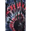 8724 Radial Tie Dye Casual Blouse CAFTAN TUNIC HIPPIE TOP PLUS SIZE 4X 5X, L36&#034;