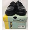 Deer Stags Times Black Smth Size 9.5W Plain Toe Oxford Men&#039;s Shoes