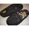 Deer Stags Pure Slipperooz In/Outdoor Moccasin Slipper Shoes Womens 6 M Black +