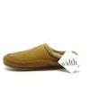 Deer Stags  Chestnut Microsuede Nordic Men Slipper Size 9W