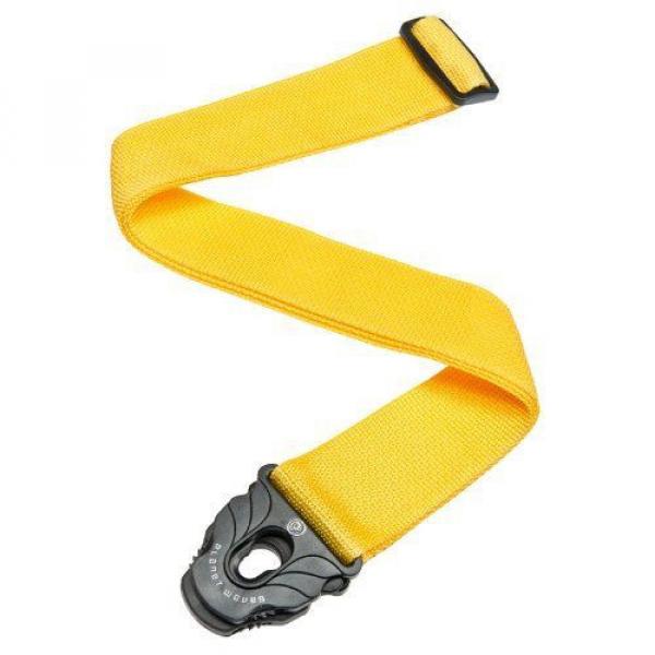 Planet Waves PWSPL210 Electric Guitar Strap - Yellow #1 image