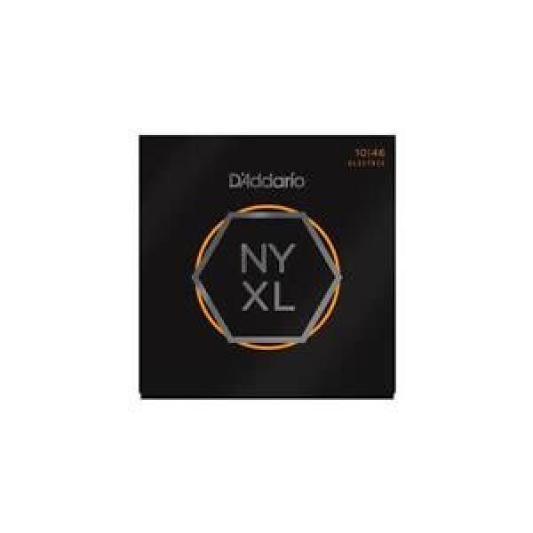 D&#039;Addario NYXL Nickel Wound Electric Guitar Strings Regular Light Gauge 10-46 #1 image