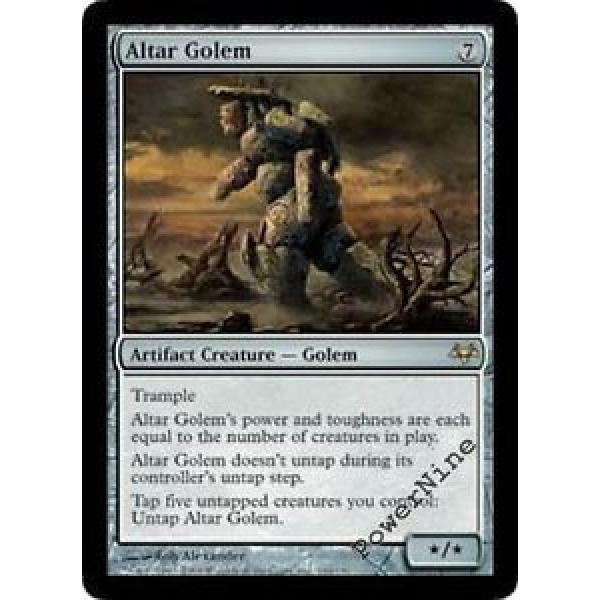 4 PLAYED Altar Golem - Artifact Eventide Mtg Magic Rare 4x x4 #1 image