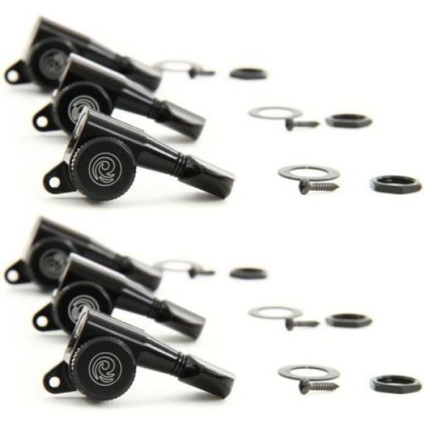 Planet Waves Auto-Trim Locking Tuning Machines - 6-Inli... (2-pack) Value Bundle #1 image