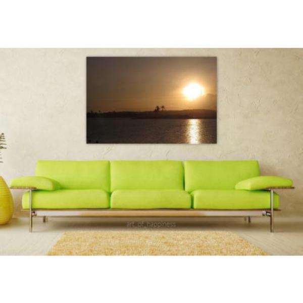 Stunning Poster Wall Art Decor Sunset Sol Eventide Landscape 36x24 Inches #1 image