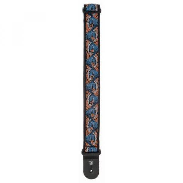 Planet Waves Al McWhite Guitar Strap  Pipeline #3 image