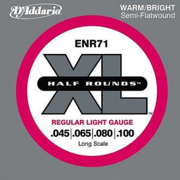 D&#039;Addario ENR71 XL Half Rounds Bass Guitar Strings 45-100 long scale #1 image