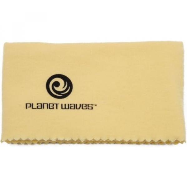 Planet Waves PWPC2 Untreated Guitar Polish Cloth (8-pack) Value Bundle #2 image