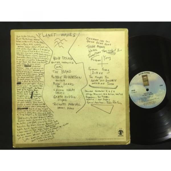 Bob Dylan - Planet Waves Asylum Records ‎7E 1003 LP Vinyl Record #2 image