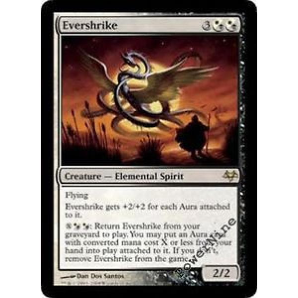 4 PLAYED Evershrike - Eventide Mtg Magic Hybrid Rare 4x x4 #1 image