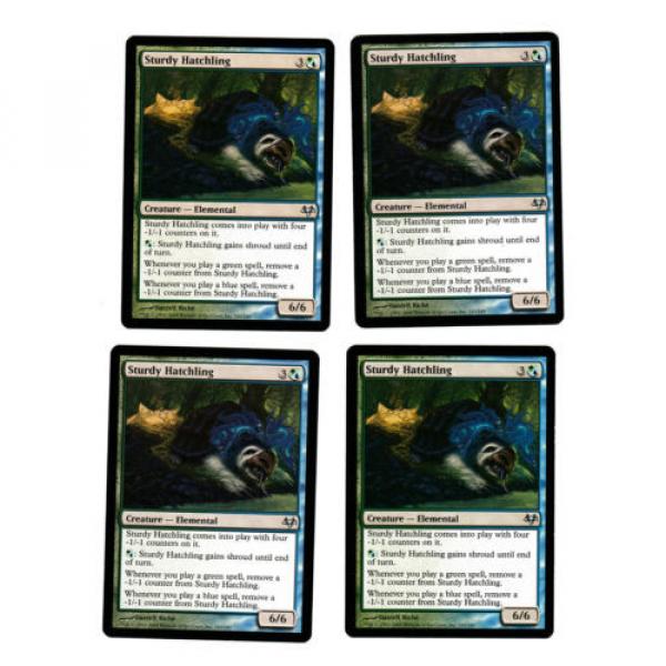 4x Sturdy Hatchling VG/EX Eventide Mtg Magic Commander EDH 4x x4 #1 image