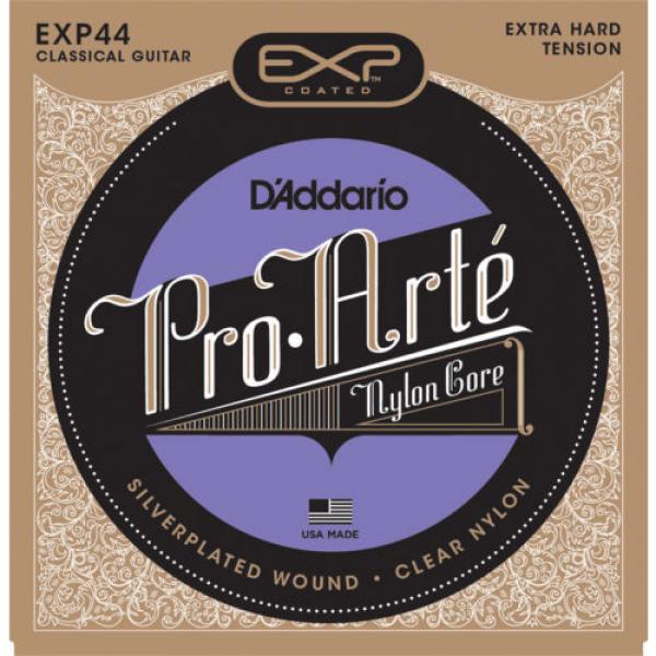 3 sets D&#039;Addario EXP44 Extra Hard Tension Classical Guitar Strings #1 image