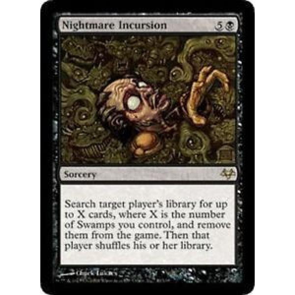 MTG: Nightmare Incursion - Black Rare - Eventide - EVE - Magic Card #1 image