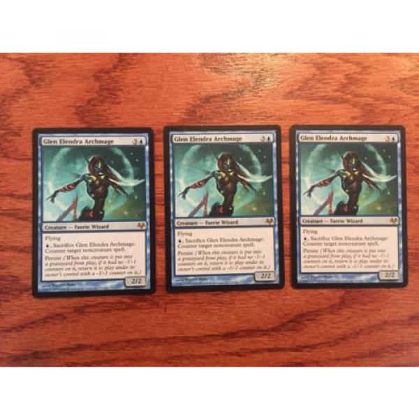 MTG Glen Elendra Archmage x1 Eventide #1 image