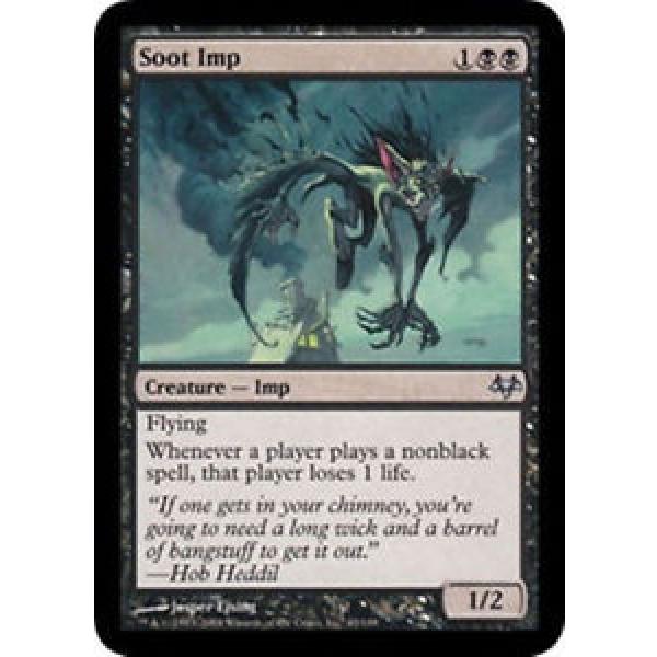 4x Soot Imp (LP)  Eventide - mtg - FAST SHIPPING #1 image