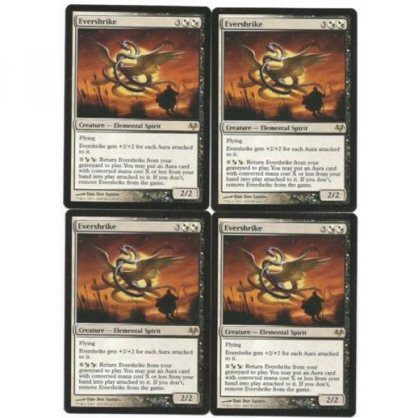 MTG 4X Evershrike X4 Eventide L@@K Pics NM/MT Magic #1 image