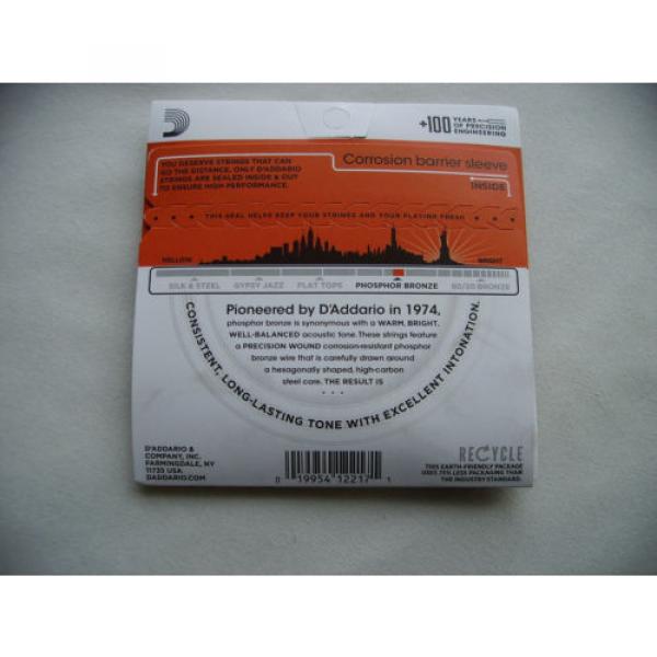 daddario resophonis guitar strings 16-56 medium gauge ej42 #2 image