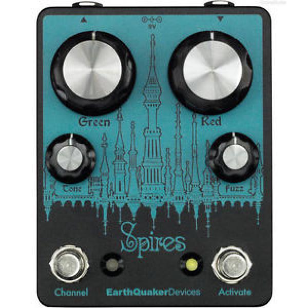 NEW EARTHQUAKER DEVICES SPIRES FUZZ GUITAR EFFECTS PEDAL w/ FREE CABLE $0 US S&amp;H #1 image