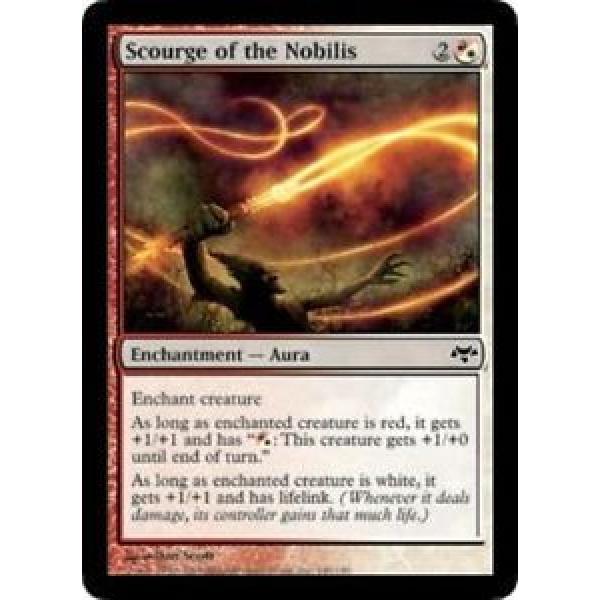 MTG 4x Near Mint, English Scourge of the Nobilis Eventide Magic #1 image