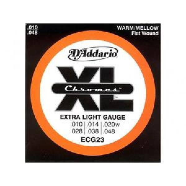 D&#039;addario Chromes Flat/Extra Light 010-048 ECG-23, I7. #1 image