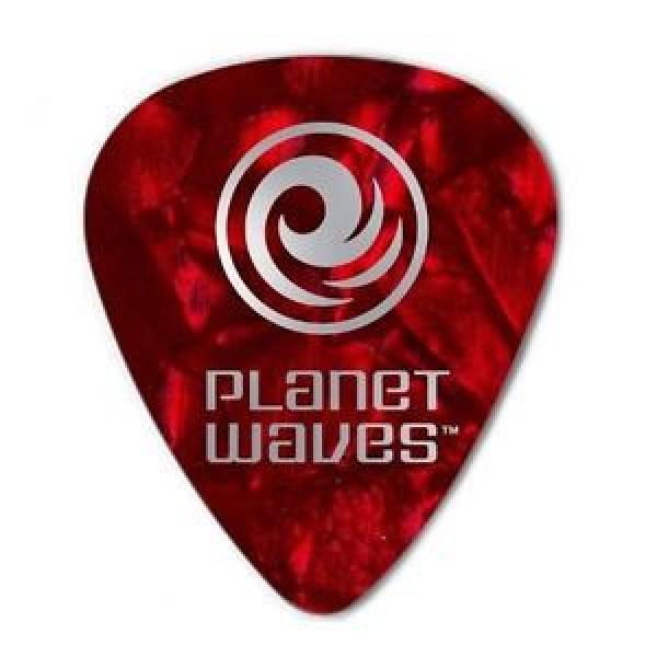 D&#039;Addario 1CRP6-100 Confezione da 100 Plettri Duri Planet Waves, in Celluloide, #1 image