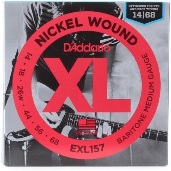 D&#039;Addario EXL157 Nickel Wound Medium Baritone Elec #1 image