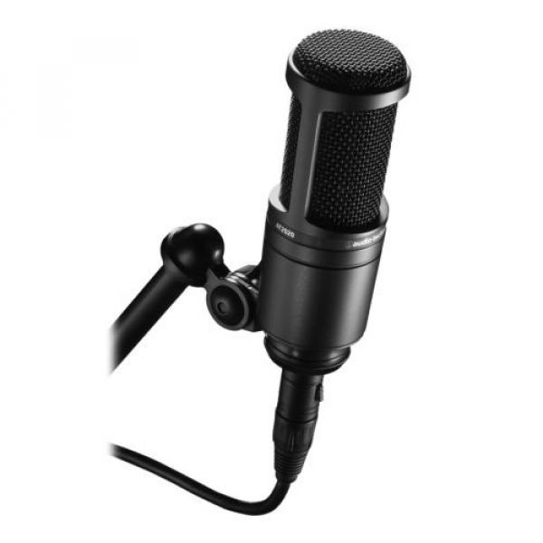 Audio-Technica AT2020 Microphone 10&#039; XLR CABLE INCLUDED #3 image