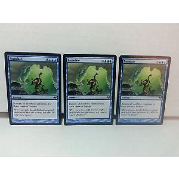 MTG Inundate x 3 - Eventide - Magic the Gathering #1 image