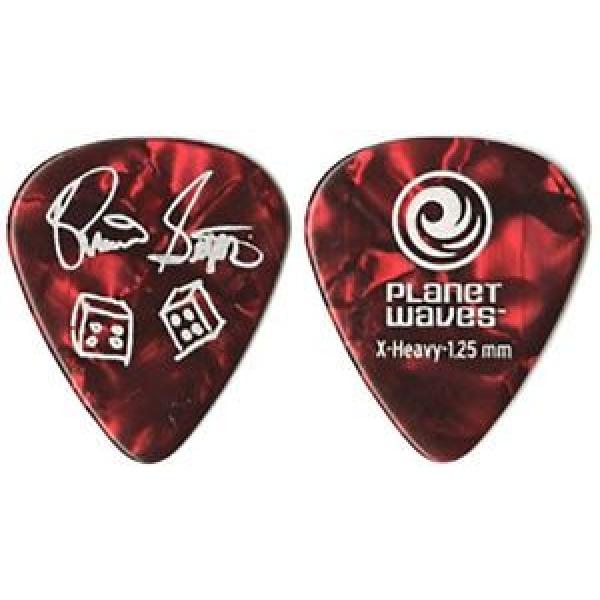 Brian Setzer Brian Setzer authentic 2011 tour Guitar Pick #1 image