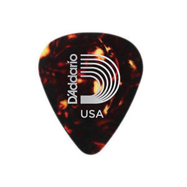 D&#039;Addario 1CSH4 Classic Shell Celluloid Medium Gauge .70mm Picks - 10 Pack #1 image