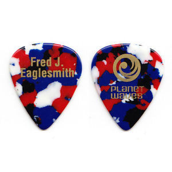 Fred J Eaglesmith Signature Multicolor Tour Guitar Pick #1 image