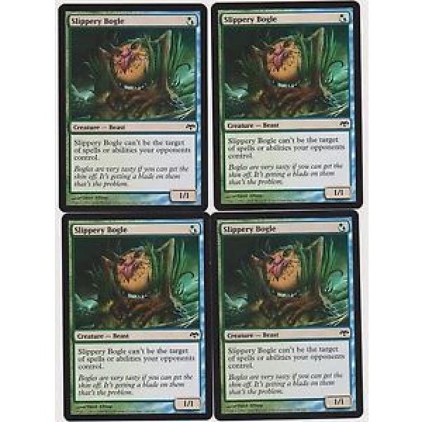 1x Slippery Bogle - Eventide - MTG Magic The Gathering Green Blue NM Common #1 image