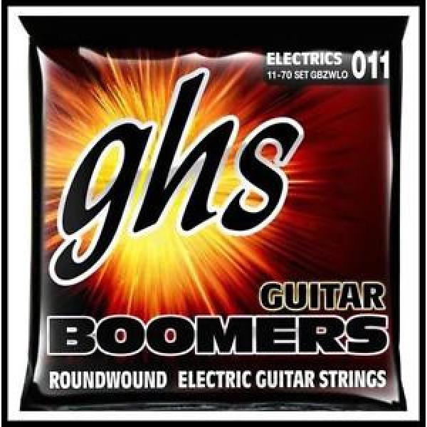 GHS Heavyweight Boomers Custom Lo-Tune Electric Guitar Strings Zakk Wylde 11-70 #1 image