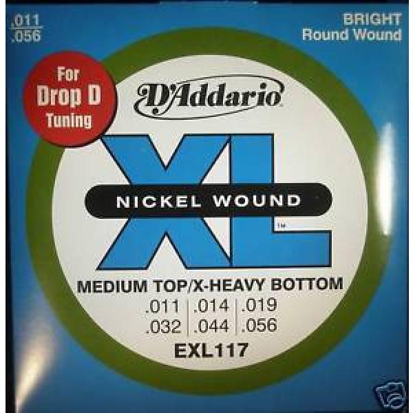 D&#039;Addario EXL117 Med. Top/X-Hvy Bot. Elec. Gtr. Strings #1 image