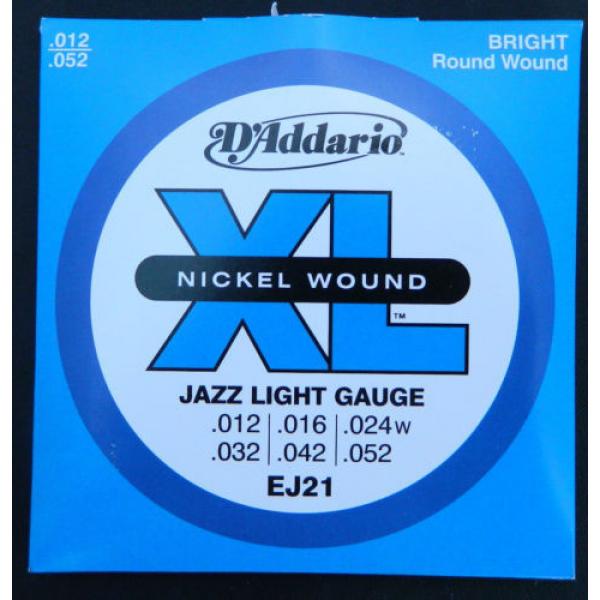 Guitar strings- Electric  EJ21 D&#039;addario #1 image