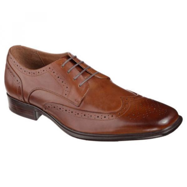 Skechers Mark Nason &#039;Eventide&#039; Homme Cognac Cuir Brogue À Lacets #1 image