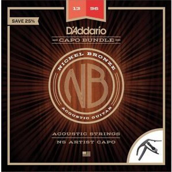 D&#039;Addario NB1356 Nickel Bronze Acoustic Strings Me #1 image