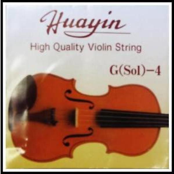 Huayin High Quality 4/4 Violin strings Set of 4 Strings G,D,A, E 4/4 Size new #1 image