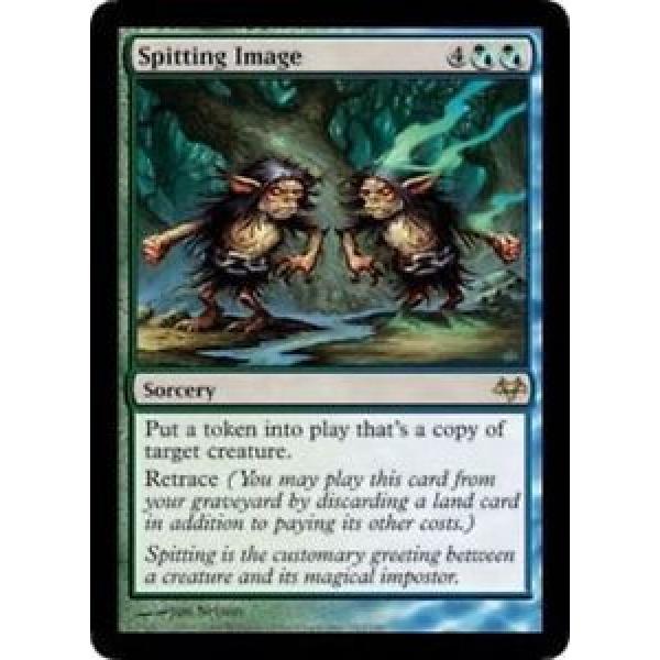 Spitting Image - LP - Eventide MTG Magic Cards Gold Rare #1 image