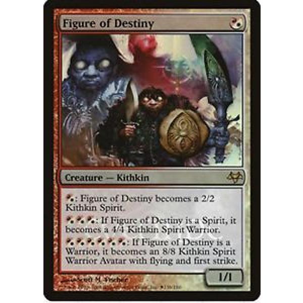 *MRM* ENG FOIL Représentation de la destinée - Figure of destiny MTG Eventide #1 image