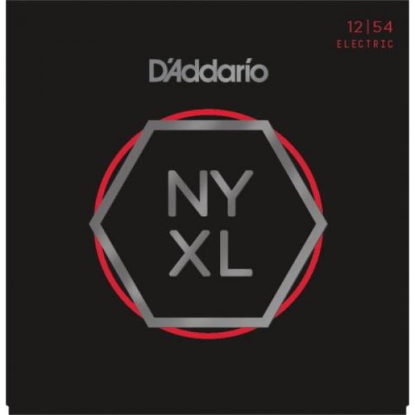 5 Sets D&#039;Addario NYXL 1254 Electric Guitar Strings Heavy Gauge 12-54 NYXL1254 #1 image