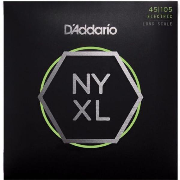 D&#039;Addario NYXL 45105 Light Top / Medium Bottom Bass Strings 45-105 NYXL45105 #1 image