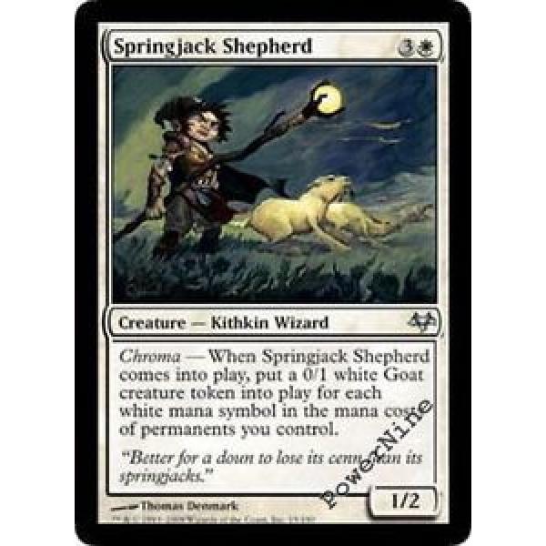 1 PLAYED Springjack Shepherd - Eventide Mtg Magic White Uncommon 1x x1 #1 image