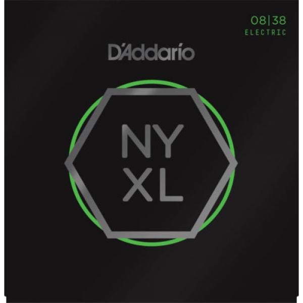 D&#039;Addario NYXL Nickel Wound Extra Super Light Gauge Guitar Strings NYXL0838 8-38 #1 image