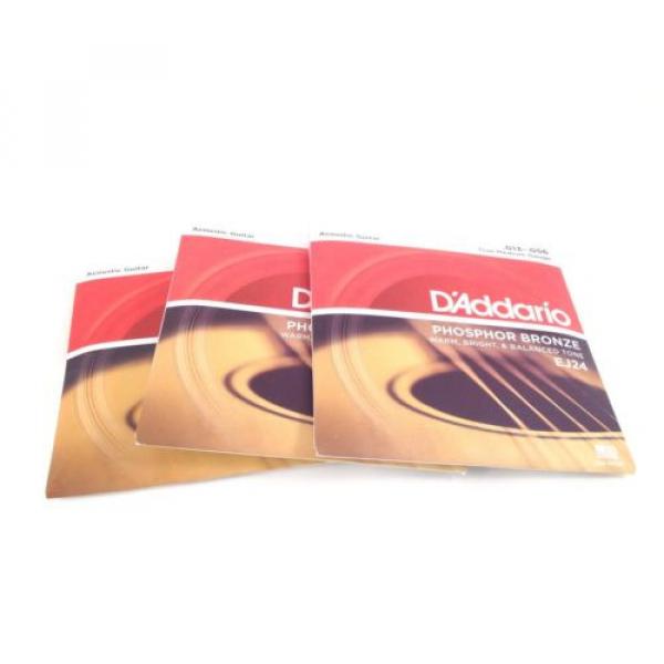 D&#039;Addario Guitar Strings  3 Pack  EJ24  True Medium  DADGAD Tuning .013-.056 #1 image