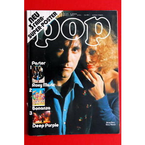 ROXY MUSIC  COVER DEEP PURPLE DAVID ESSEX 1974 TINA TURNER LED ZEPPELIN MAGAZINE #1 image